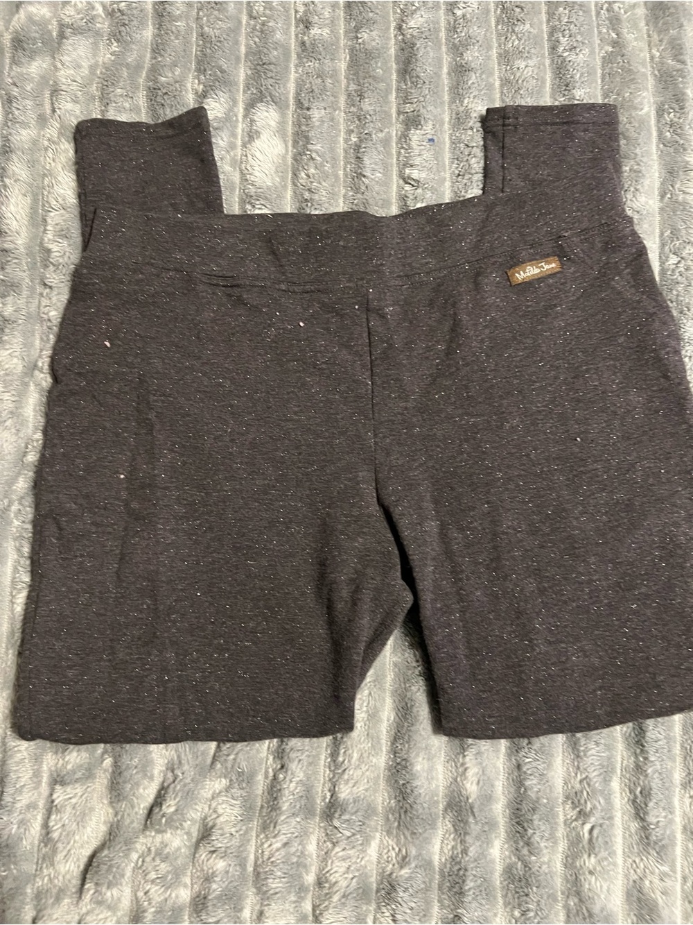 Matilda Jane Dark Gray Knit Leggings